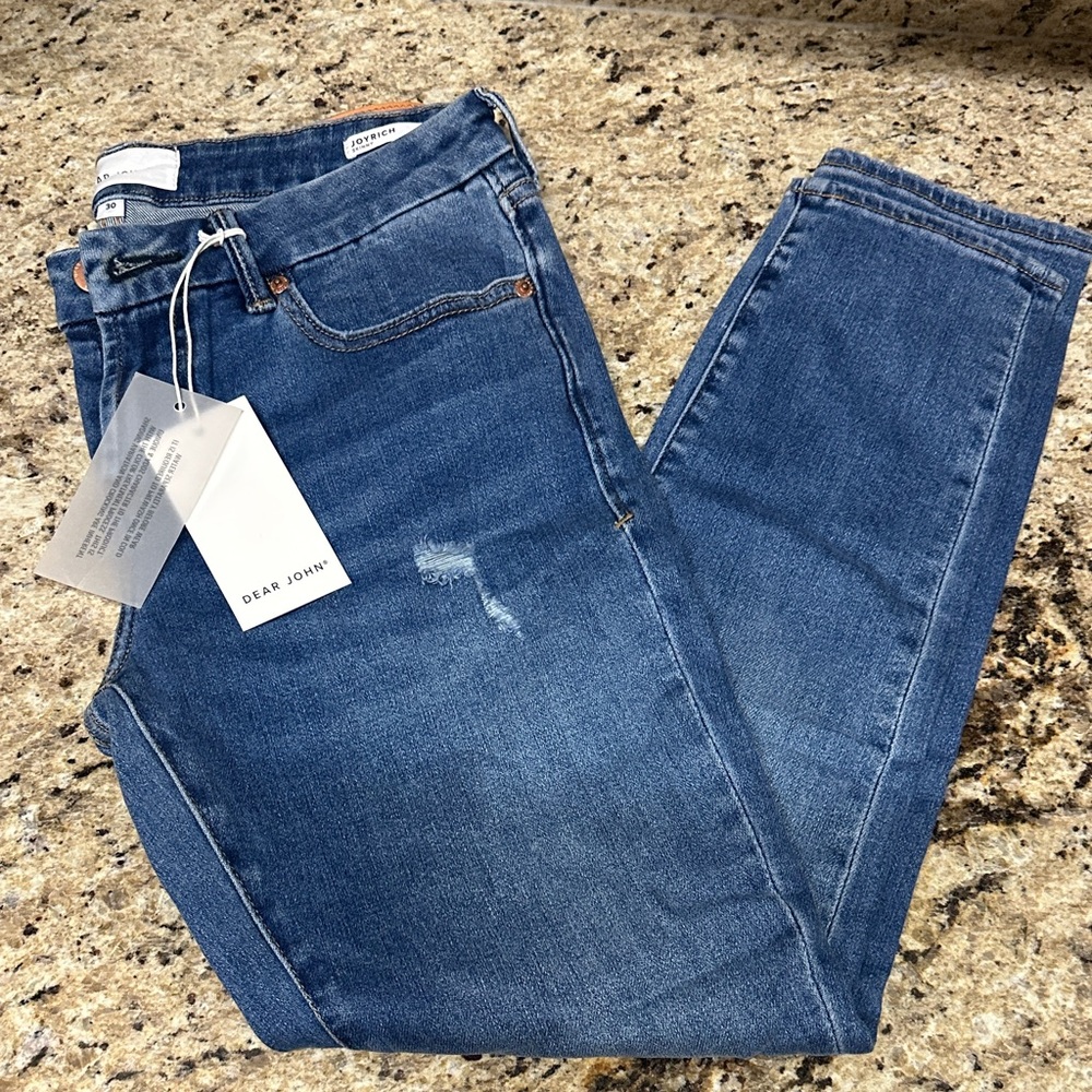 Dear John Women's Classic Blue Skinny Jeans